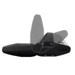 Barra de auto thule wingbar evo 135 black4